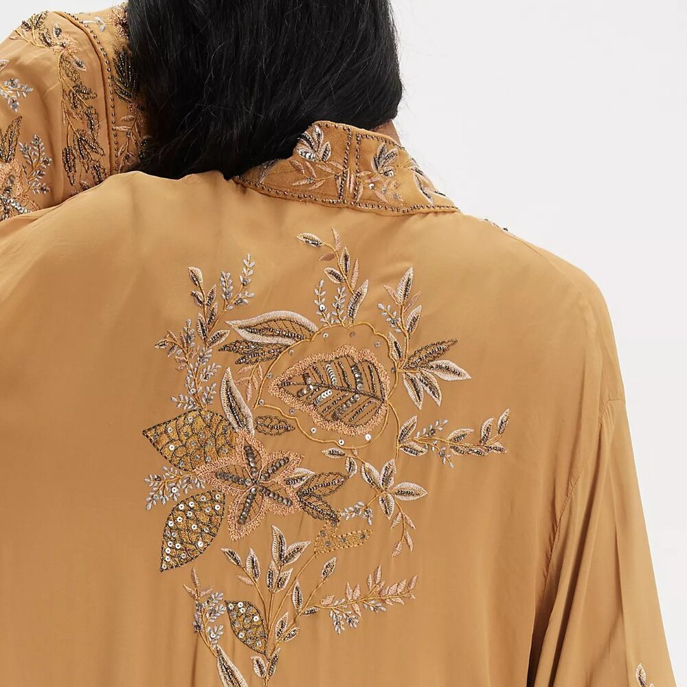 FREE PEOPLE Star Daze Duster (size XL) NWT - Picture 3 of 16